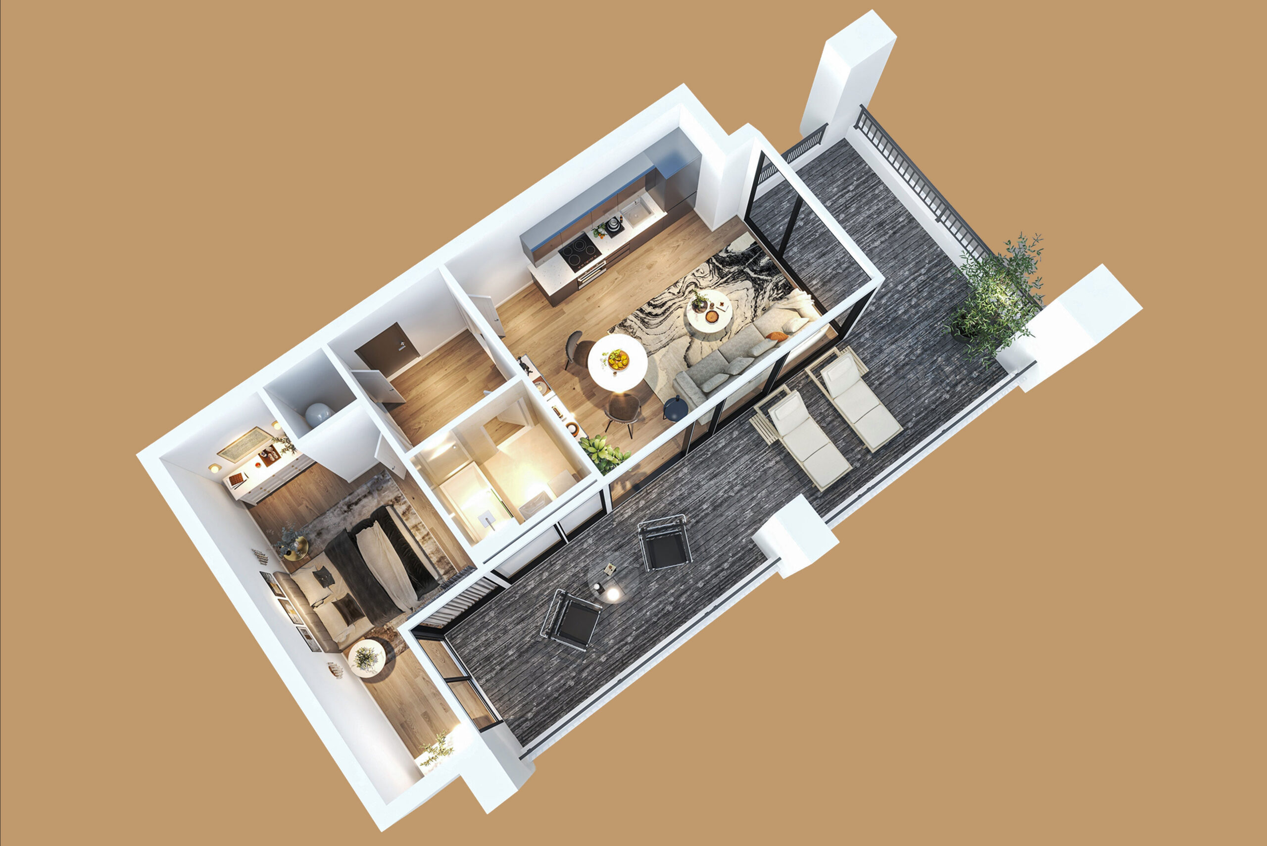 caldecotte-lake-residential-website--milton-keynes-1-bedroom-apartment-plus-garden-3d